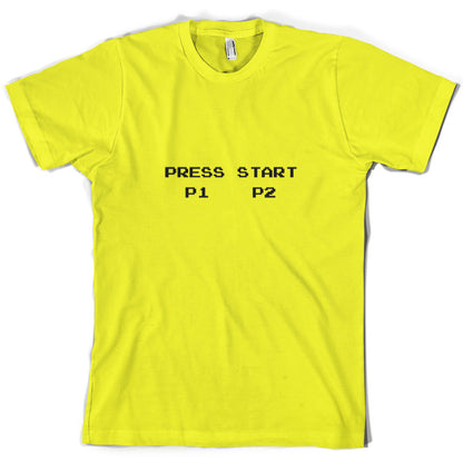 Press Start P1 P2 T Shirt