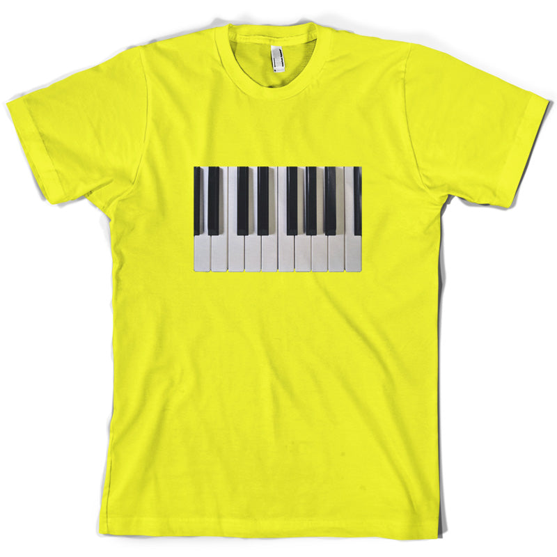 Piano Keys Colour T Shirt