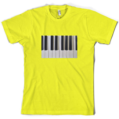 Piano Keys Colour T Shirt