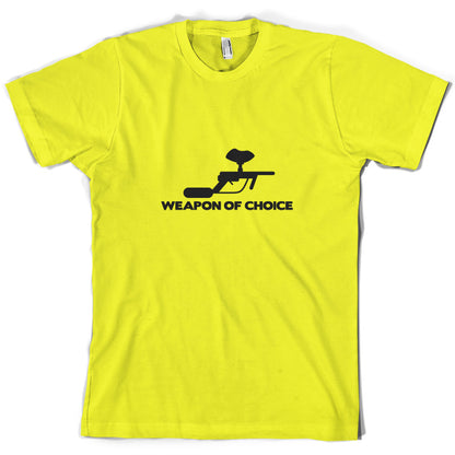 Weapon Of Choice Paintball T Shirt