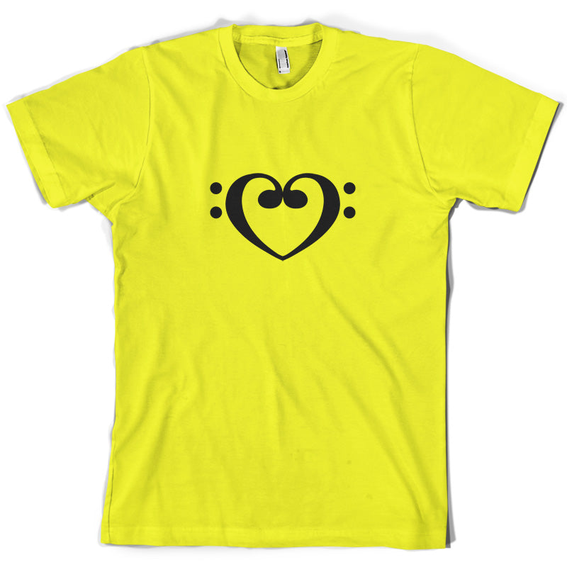 Heart Clef T Shirt