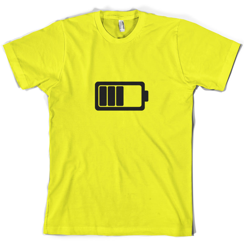 Battery Symbol T Shirt