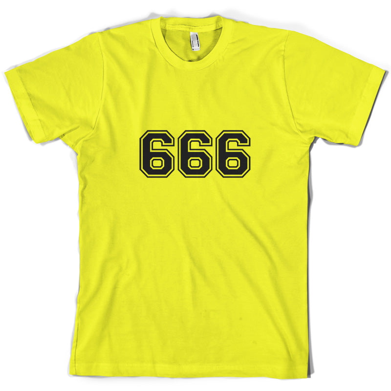 666 College T Shirt