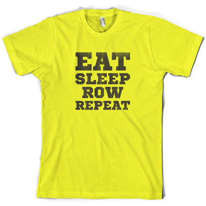 Eat Sleep Row Repeat T Shirt