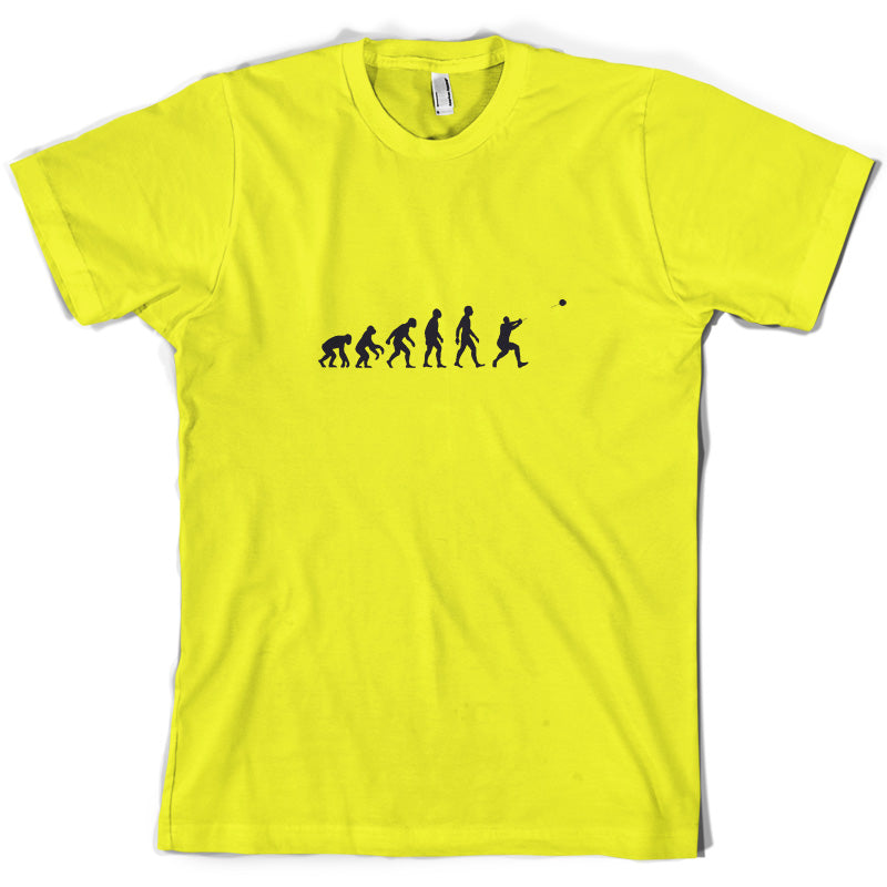 Evolution Of Man Hammer Throw T Shirt