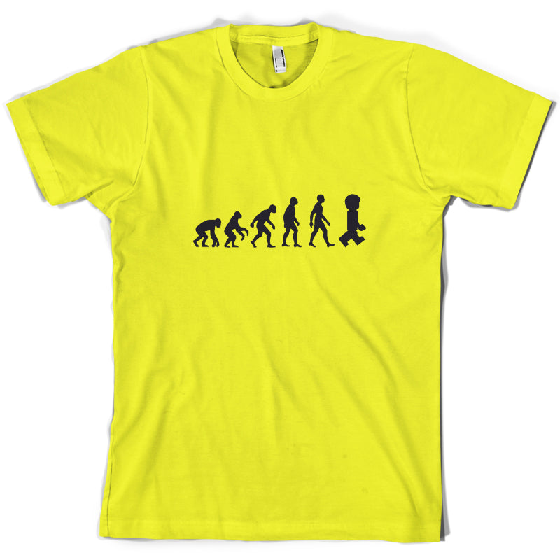 Evolution Of Man Master Builder T Shirt