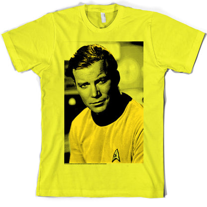 'Halftone' Kirk Star Trek T Shirt