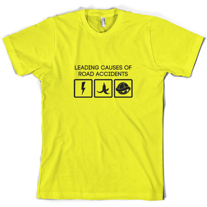 Leading Cause Of Road Accidents T Shirt