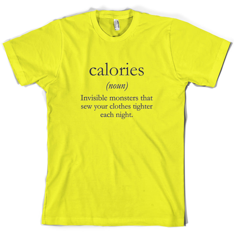 Calories Definition T Shirt