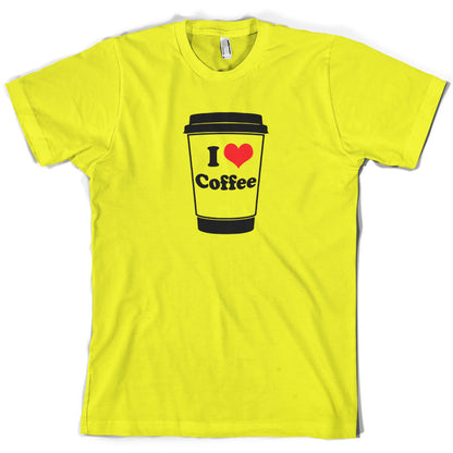 I Love Coffee T Shirt