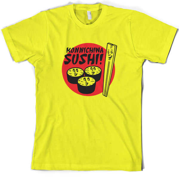 Konnichiwa Sushi T Shirt