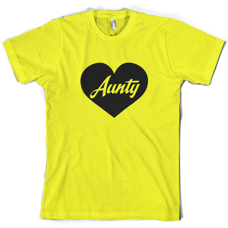 Heart Aunty T Shirt