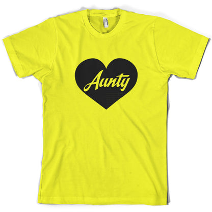 Heart Aunty T Shirt