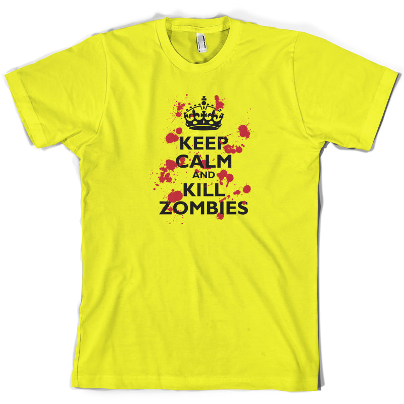 Keep Calm and Kill Zombies T Shirt