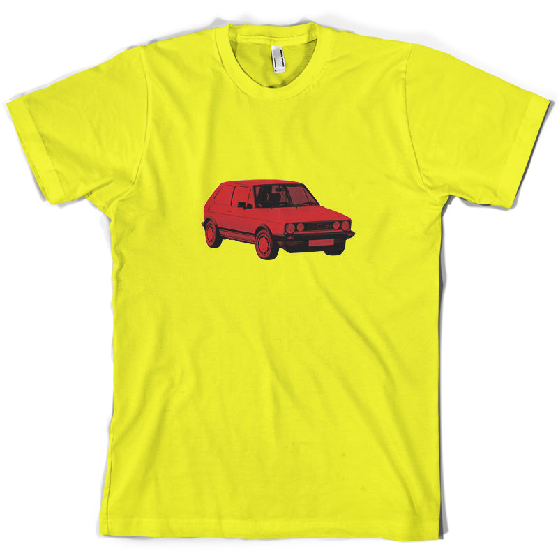 MK1 Golf Colour T Shirt