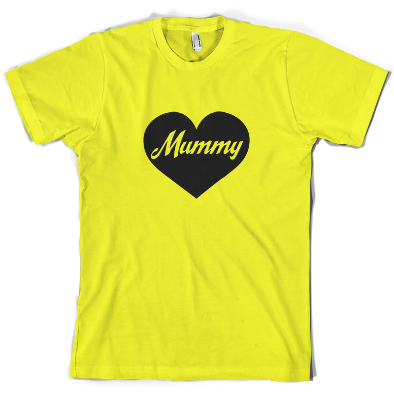 Heart Mummy T Shirt