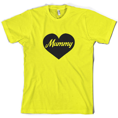 Heart Mummy T Shirt