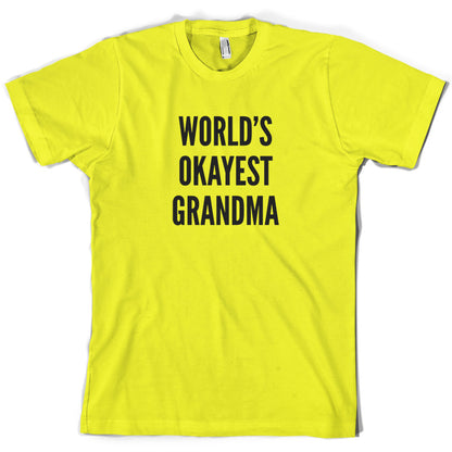 World's Okayest Grandma T Shirt