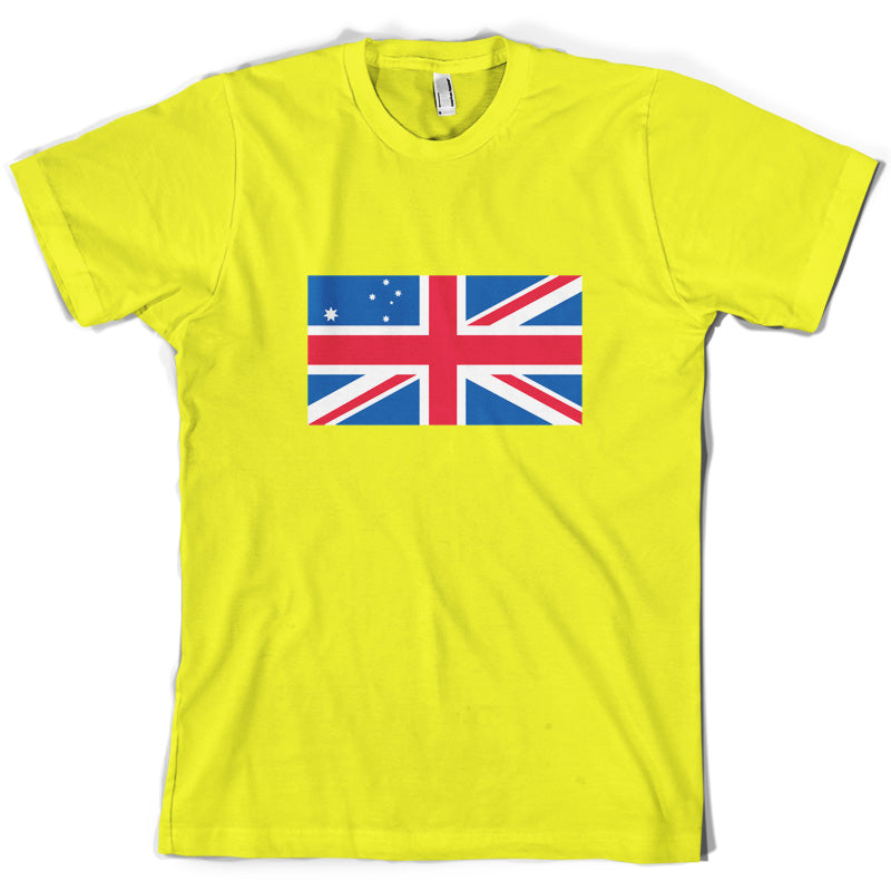 Australian Union Jack Flag T Shirt