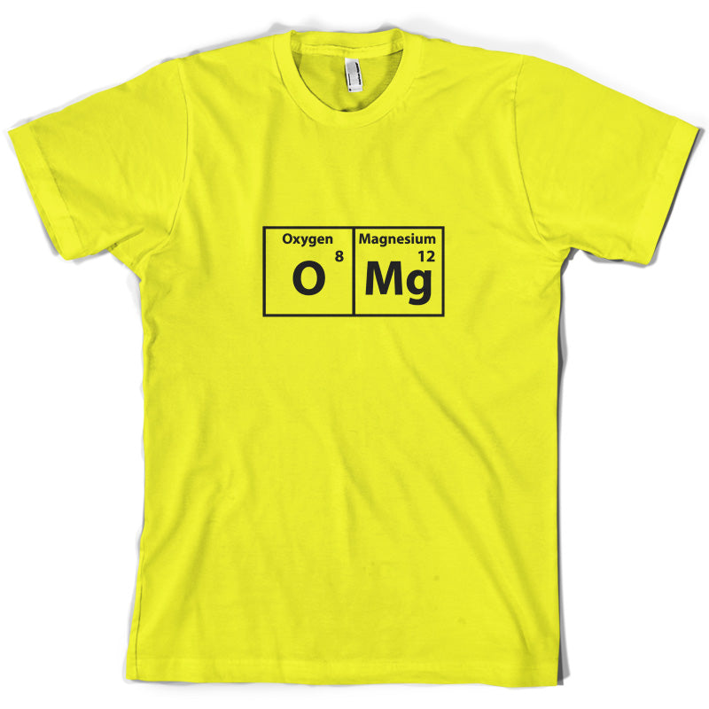 OMG Periodic Table of Elements T Shirt