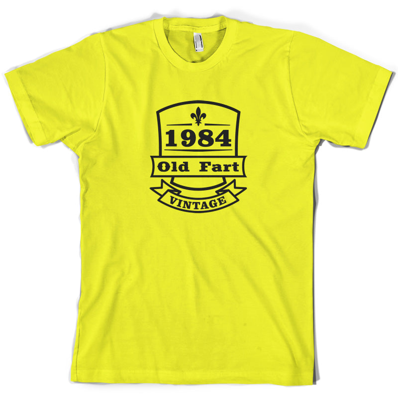 1984 Old Fart Vintage T Shirt