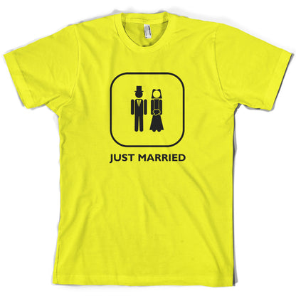 Just Married (Bride And Groom) T Shirt