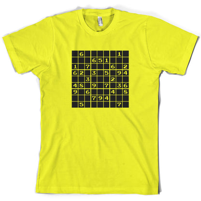 Sudoku Gamer Puzzle T Shirt