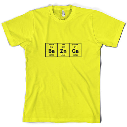 Baznga Periodic Table T Shirt