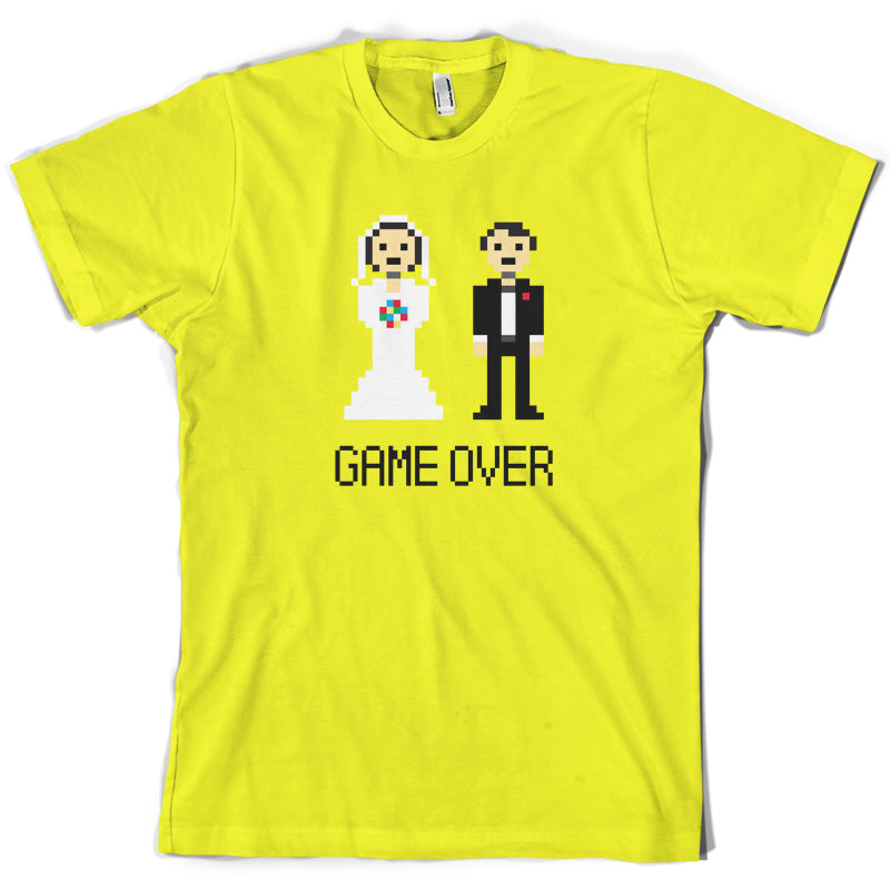 Game Over Pixels T Shirt