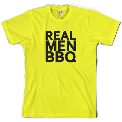 Real Men BBQ T Shirt