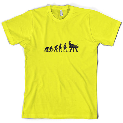 Evolution Of Man Pommel Horse T Shirt