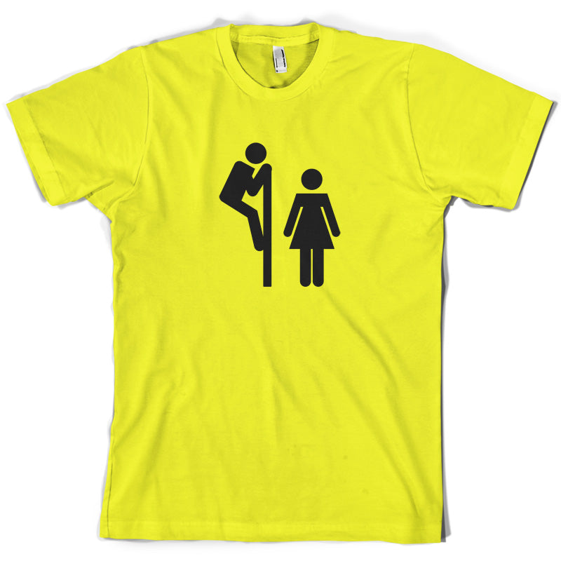 Unisex Toilet Sign T Shirt