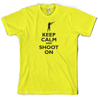 Keep Calm and Shoot On T Shirt