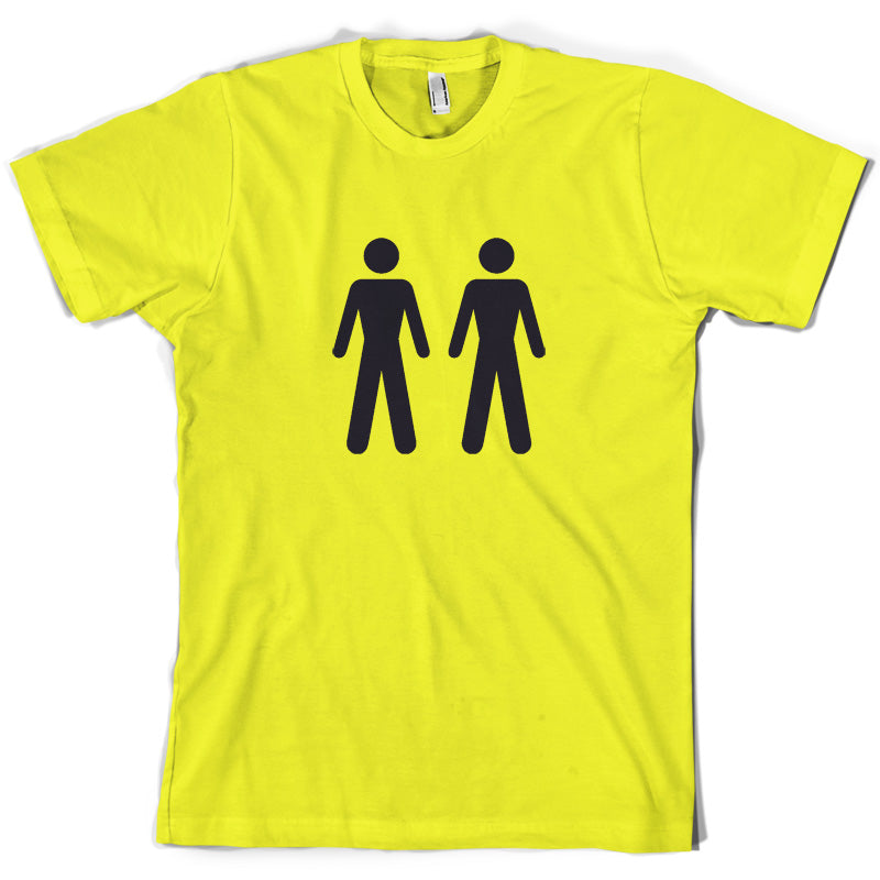 Men Men Toilet Sign T Shirt