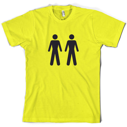 Men Men Toilet Sign T Shirt