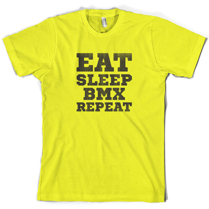 Eat Sleep BMX Repeat T Shirt