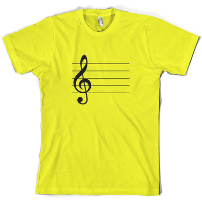 Treble Clef T Shirt