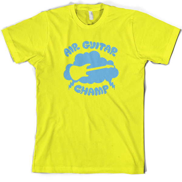 Air Guitar Champ T Shirt