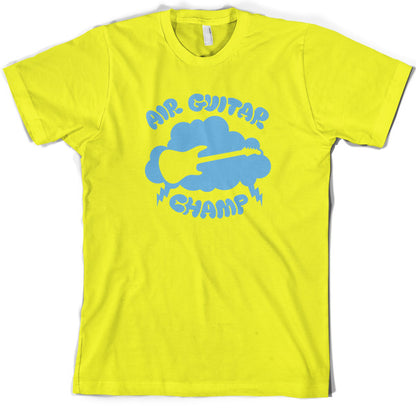 Air Guitar Champ T Shirt