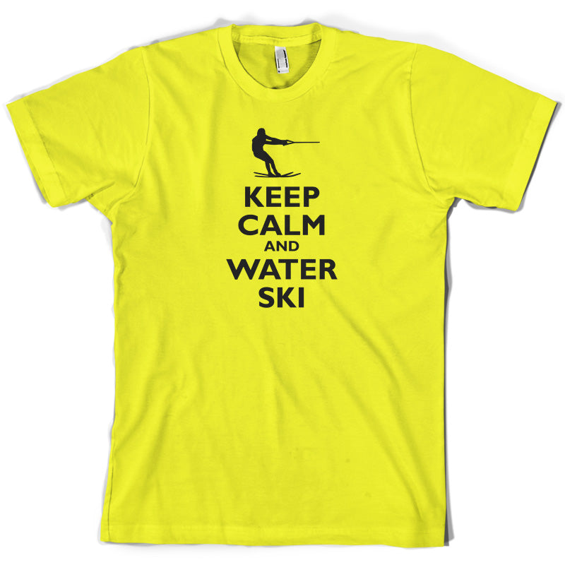 Keep Calm and Water Ski T Shirt