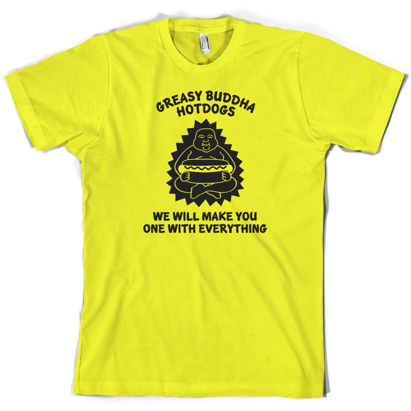 Greasy Buddha Hotdogs T Shirt