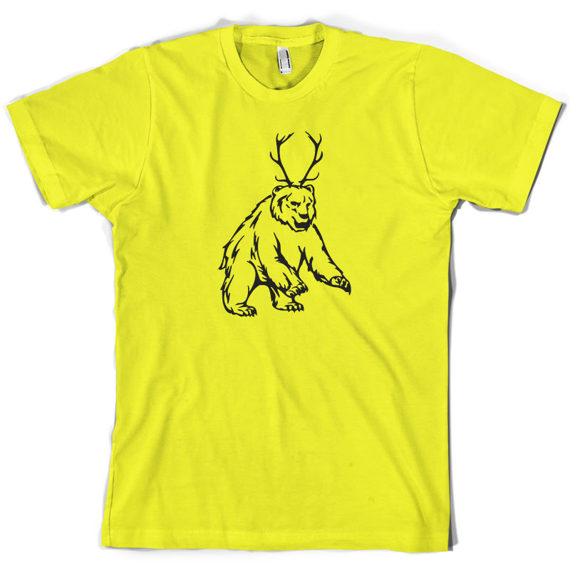 Bear Antlers (Beer) T Shirt