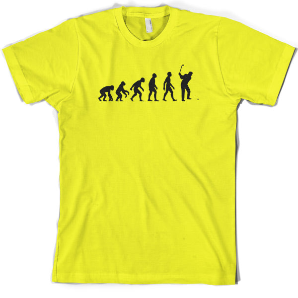 Evolution of Man Golf T Shirt