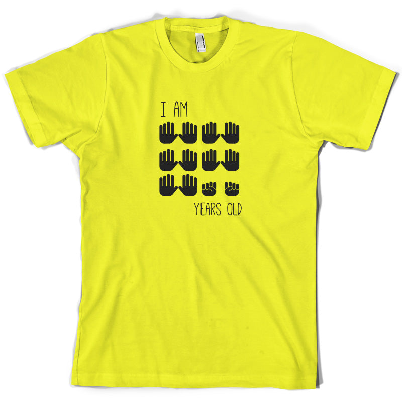 I Am 50 Years Old (Hands) T Shirt