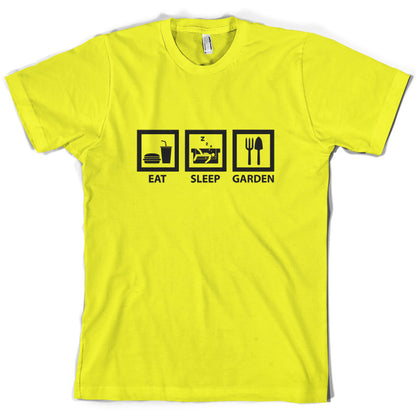 Eat Sleep Garden T Shirt