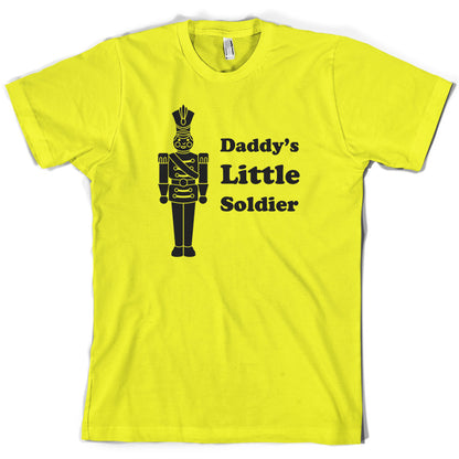 Daddy's Little Soldier T Shirt