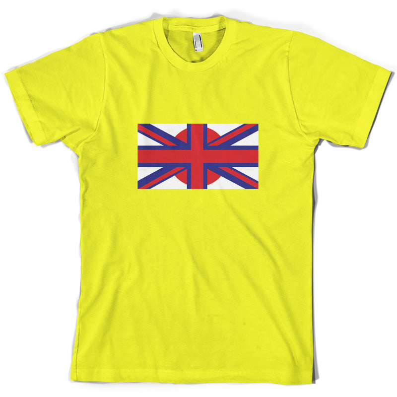 Japanese Union Jack Flag  T Shirt