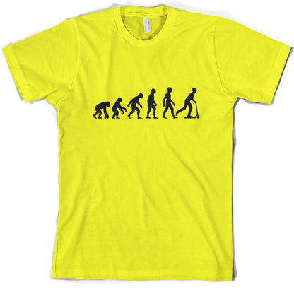 Evolution of Man Scooter Rider T Shirt