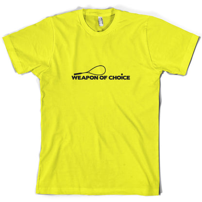 Weapon Of Choice Squash T Shirt