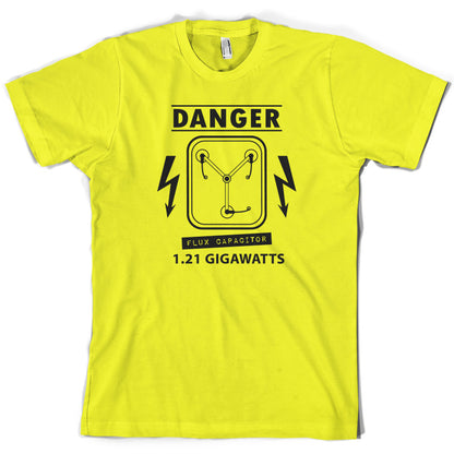Danger Flux Capacitor T Shirt